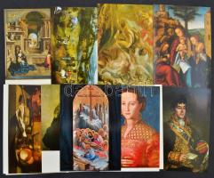 cca 1960-2000 11 db városképes-művészetis leporelló