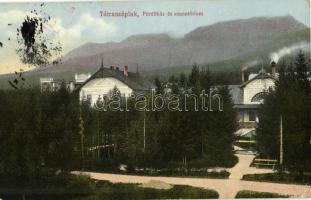 1915 Tátraszéplak, Tatranska Polianka, Westerheim (Magas-Tátra, Vysoké Tatry); Fürdőház és szanatórium / spa and sanatorium (EK)