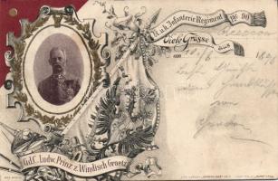 1898 Ludwig prince of Windischgrätz Litho