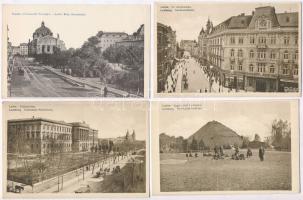 Lviv, Lwów, Lemberg; - 11 pre-1945 unused postcards