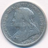 Nagy-Britannia 1899. 1Sh Ag Viktória T:2-,3 Great Britain 1899. 1 Shilling Ag Victoria C:VF,F Krause KM#780