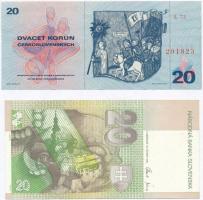 Csehszlovákia 1961. 100K + 1970. 20K + Csehország 1997. 50K (2x) + Szlovákia 2006. 20K T:II,III
Cze...