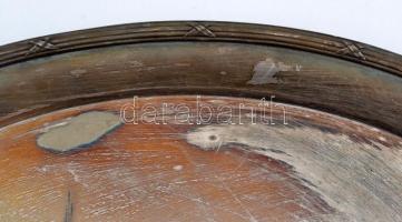 Berndorf ezüstözött tálca, jelzett, 38×30 cm