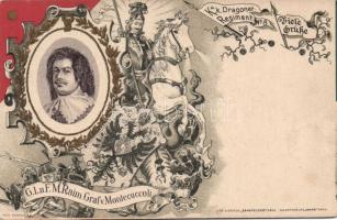 M. Raim. Graf of Montecuccoli Litho