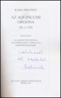 Kaba Melinda: Az aquincumi orgona. (Kr. u. 228.) (Gegus Ernő: Az aquincumi orgona alkatrészeinek viz...