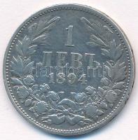 Bulgária 1894KB 1L Ag "I. Ferdinánd" T:3
Bulgaria 1894KB 1 Lev Ag "Ferdinand I"...