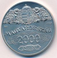 2014. 2000Ft Cu-Ni "90 éves a Magyar Nemzeti Bank" T:BU