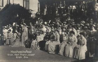 1911 The wedding of Charles IV and Zita