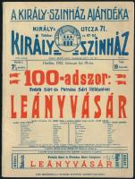 1908-1912 Zeneközlönyv. 1908. jún. 20., VI. évf. 17. sz.  Szerk.: Demény Dezső., 183-190 p.+ M. Kir....
