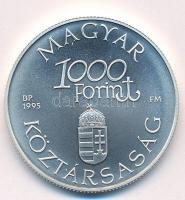 1995. 1000Ft Ag "Régi dunai hajók III - Hableány" T:BU 
Adamo EM139