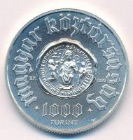 1995. 1000Ft Ag "Pannonhalma 996-1996" T:BU Adamo EM140