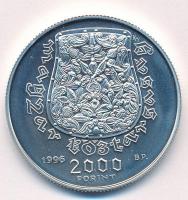 1996. 2000Ft Ag "Honfoglalás" T:BU Adamo EM141