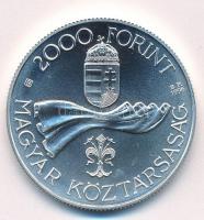 1996. 2000Ft Ag "Ötvenéves a Forint" T:BU Adamo EM144