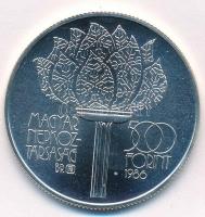 1986. 500Ft Ag "XV. Téli Olimpia Calgary 1988" T:BU Adamo EM98