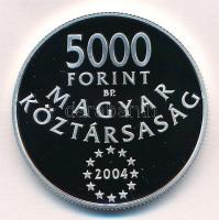 2004. 5000Ft Ag "Magyarország az Európai Unió tagja" T:PP Adamo EM190