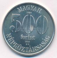 1988. 500Ft Ag "Labdarúgó Európa-Bajnokság" T:BU Adamo EM104