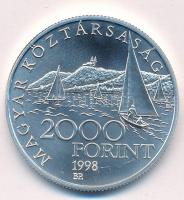 1998. 2000Ft Ag "Régi balatoni hajók II - Phoenix" T:BU Adamo EM155