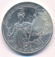 Ausztria 2005. 10E Ag "A Második Köztársaság 60. évfordulója" T:1 fo.
Austria 2005. 10 Eu...
