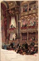 1898 München Theater Litho s: Paul Hey