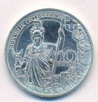 Ausztria 2005. 10E Ag "A Második Köztársaság 60. évfordulója" T:1-
Austria 2005. 10 Euro ...