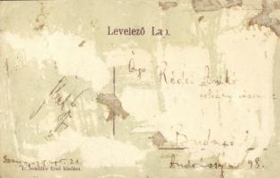 Szentes, Park, ligeti részlet. Kiadja Untermüller Ernő (Rb)