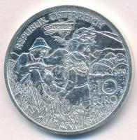 Ausztria 2010. 10E Ag "Károly császár Untersberg-ben" T:1
Austria 2010. 10 Euro Ag "...