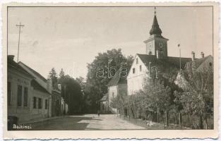 1941 Belatinc, Böltinci, Beltinci; Plébániatemplom, utca / parish church, street. photo (EK)