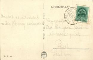 1940 Csontos, Kosztrina, Kosztrino, Kostryno; táj, utca, Erdőhivatal, Görögkatolikus fatemplom, Hang...