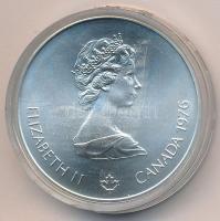 Kanada 1976. 5$ Ag "Montreali olimpia" T:1 
Canada 1976. 5 Dollars Ag "Montreal Olym...