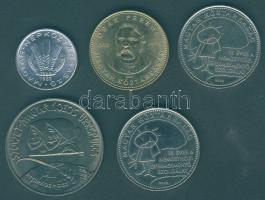 1980. 100Ft "Szovjet-magyar közös űrrepülés" T:BU + 1983. 20f "FAO" T:1 + 2003. ...