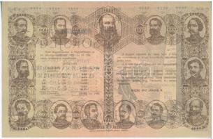 Budapest 1910. "Sorsjegy az aradi tizenhárom vértanu vesztőhelyének megváltása és méltó megörök...