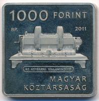 2011. 1000Ft Cu-Ni "Jedlik Ányos - a Dinamó-elv leírója" T:1 (eredetileg PP) 
Adamo EM236
