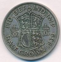 Nagy-Britannia 1939. 1/2C Ag "VI. György" T:2
Great Britain 1939. 1/2 Crown Ag "Geor...