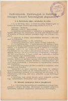 1932. "Hadirokkant" Br gomblyukjelvény (12x16mm), mellette névre szóló "Honsz" k...