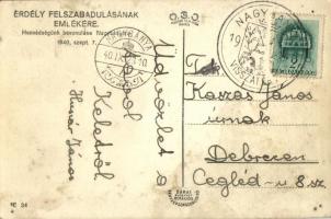 1940 Nagybánya, Baia Mare; bevonulás / entry of the Hungarian troops + "1940 Nagybánya visszaté...