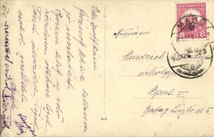 Makó, Hősök szobra, emlékmű, dohánybolt, Lélek cukrászda. Uy Kálmán photo (EK)