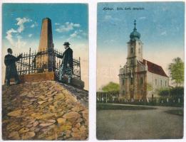 30 db főleg RÉGI magyar és történelmi magyar városképes lap, közte néhány fotó; vegyes minőség / 30 ...