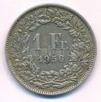 Svájc 1956. 1Fr Ag T:2 Switzerland 1956. 1 Franc Ag C:XF Krause KM#24