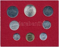 Vatikán 1973. 1L - 500L "VI. Pál pápa" (8xklf) forgalmi szett T:1,2 kis patina 
Vatican 1...