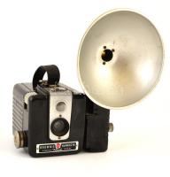 Kodak Brownie Hawkeye kamera vakus verzió, jó állapotban, lámpa nélkül