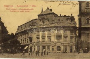 1911 Nagyszeben, Hermannstadt, Sibiu; Földhitelintézet / Bodenkreditanstalt / Institutul de credit fonciar / land credit institution (EK)