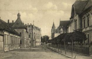 1912 Nagyszeben, Hermannstadt, Sibiu; Josefgasse / József utca. Kiadja Karl Graef 24/12. / street view