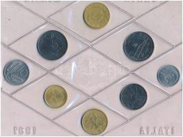 Olaszország 1981. 5L-200L (8xklf) forgalmi sor fóliatokban T:1-2
Italy 1981. 5 Lire - 200 Lire (8xd...