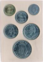 Spanyolország 1982. 1P-100P (6xklf) forgalmi sor műbőr tokban tanúsítvánnyal T:1-
Spain 1982. 1 Pes...