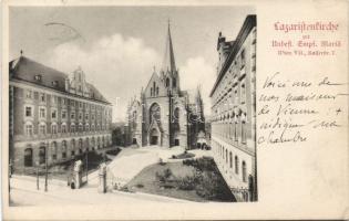 Wien, Vienna VII. Lazarits-church