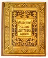 Arany János balladái Zichy Mihály rajzaival 2 db. [Bp.], [2000], Laude Kiadó. Az 1896. évi kiadás (B...