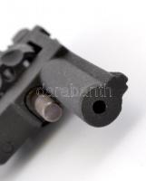 Hatlövetű startpisztoly, jelzés nélkül, működik, h: 18 cm