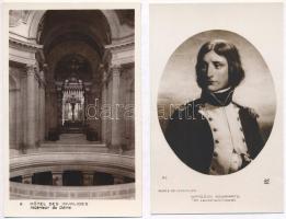 6 db RÉGI használatlan Napoleon motívumlap / 6 pre-1945 unused Napoleon art motive postcards