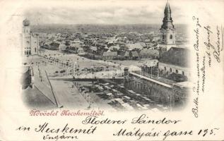 1899 Kecskemét zsinagógával
