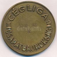 1941-1942. "Magyar Sakkszövetség / Magyar Sakkszövetség - Cégliga Csapatbajnokság - 1941-42 X.&...